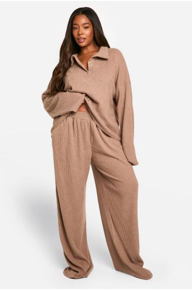 Ezara | SoftRib Lounge Co-Ord Set