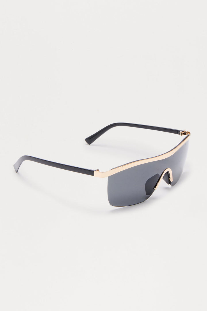 Ezara | Keep It Cute – Rimless Shield Sunglasses