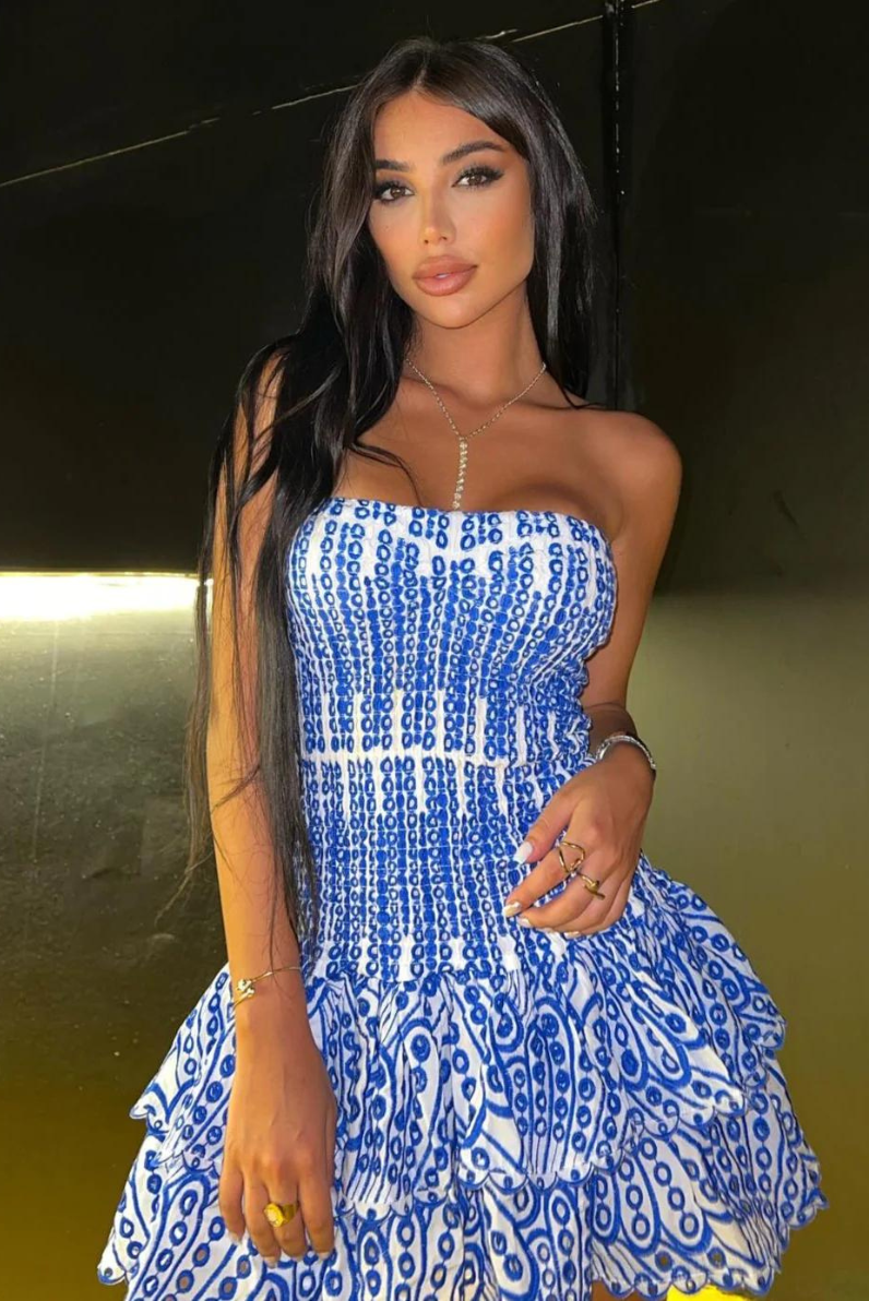 Ezara | Cerys Ruffle Mini Dress