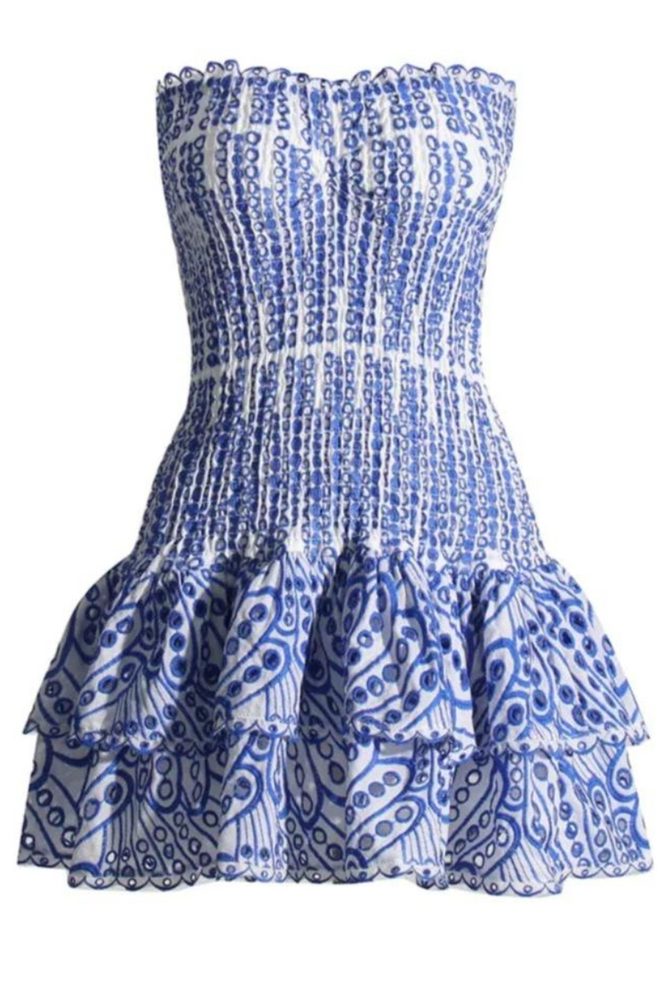 Ezara | Cerys Ruffle Mini Dress