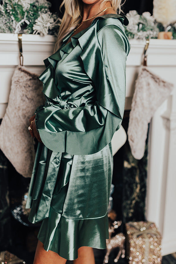 Ezara | Simple & Elegant Satin Mini Dress