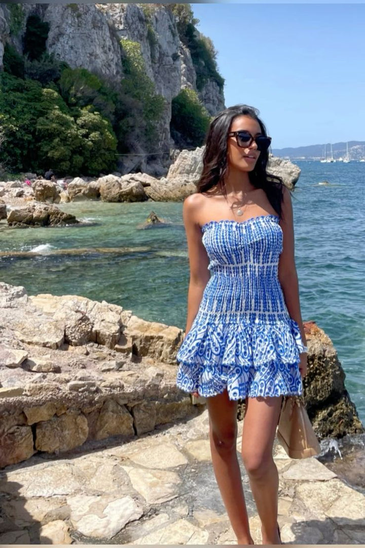 Ezara | Cerys Ruffle Mini Dress