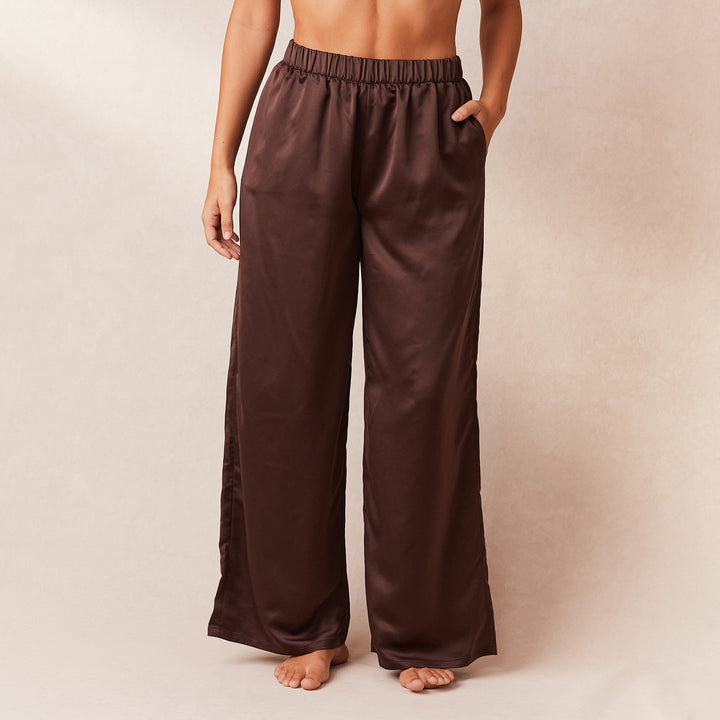 Ezara | The Velvet Dawn Satin Pyjama Set
