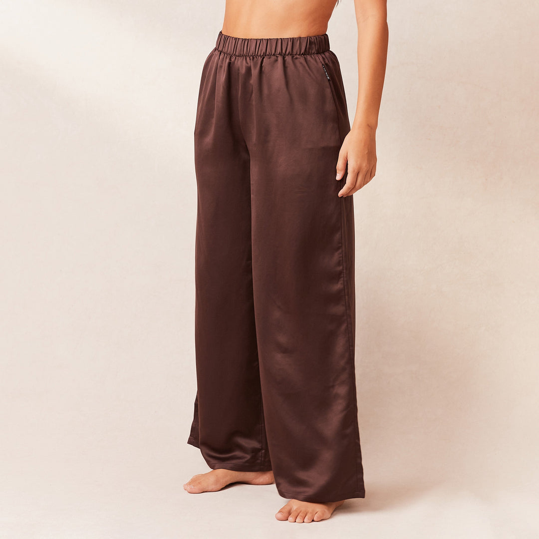 Ezara | The Velvet Dawn Satin Pyjama Set