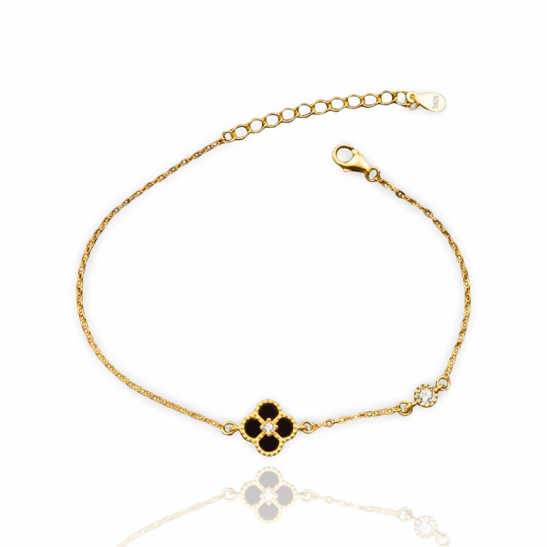 L&A - Single Clover Bracelet | 925 Sterling Silver