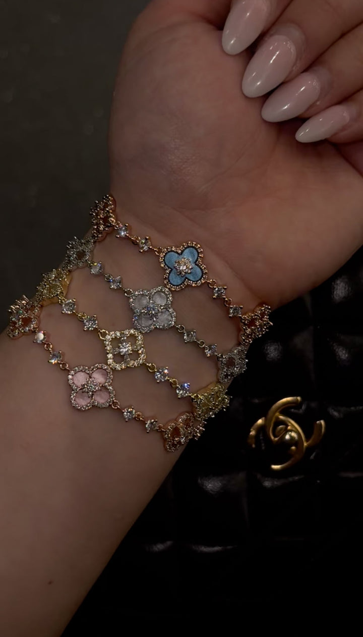 L&A - Diamond Bloom Bracelet