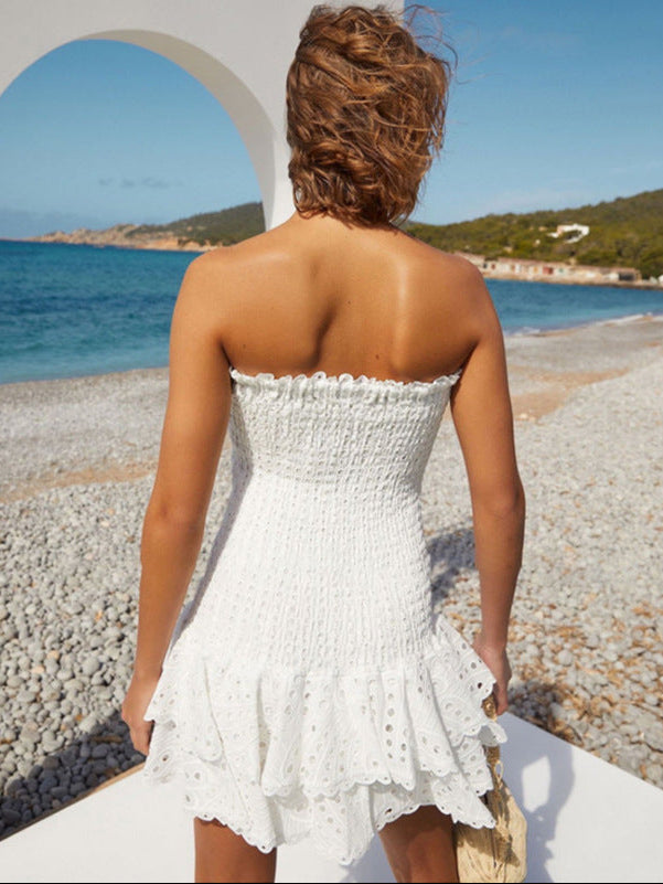 Ezara | Cerys Ruffle Mini Dress