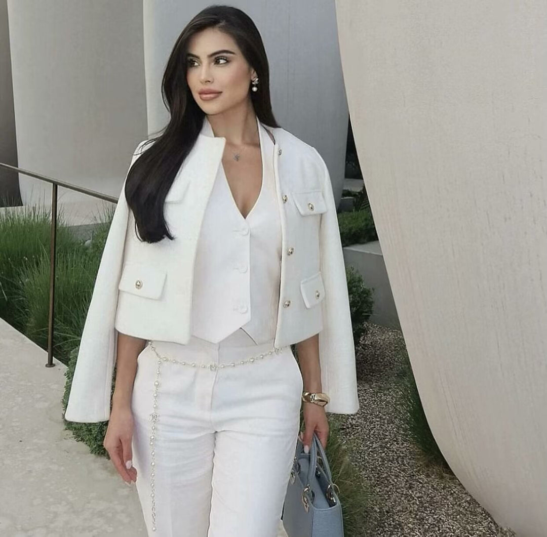 Ezara | The Meganette Cropped Jacket