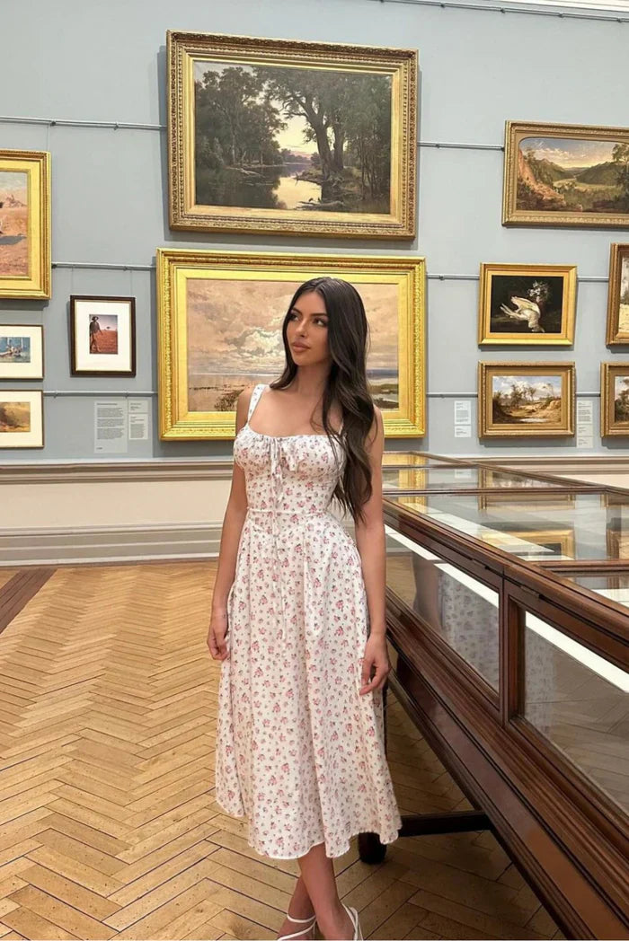 Ezara | Meredith Corset Midi Dress