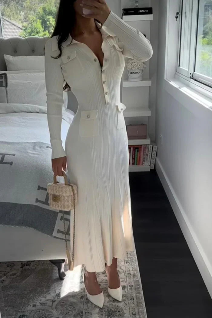 Ezara | Pippa Knitted Midi Dress