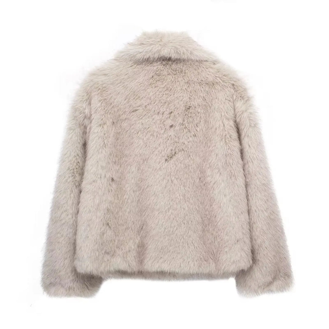 Ezara | The Abrielle Luxe Faux Fur Coat