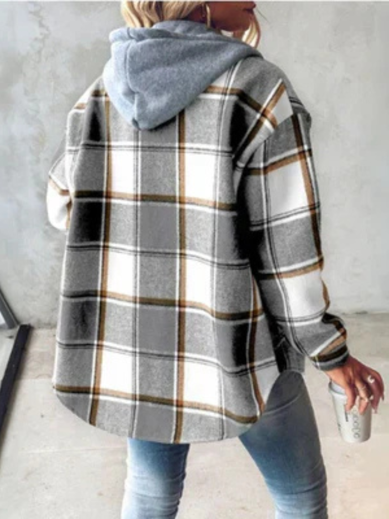 Ezara | The Camden Cozy Plaid Shacket