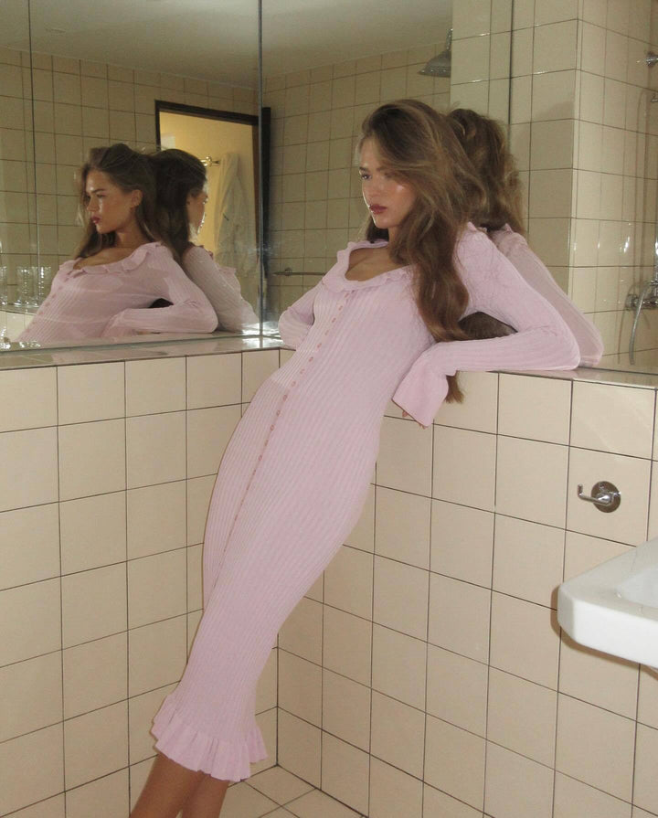 Ezara | Neoma Casual Long Sleeved Midi Dress