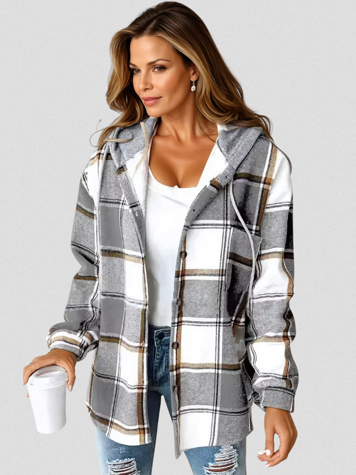 Ezara | The Camden Cozy Plaid Shacket