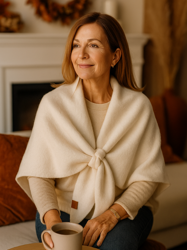 Ezara | The Merla Autumn Wrap Scarf