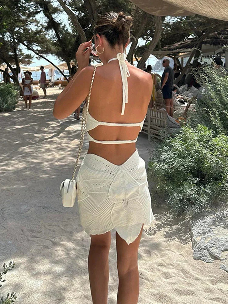 Ezara | Ottilie Crochet Summer Dress