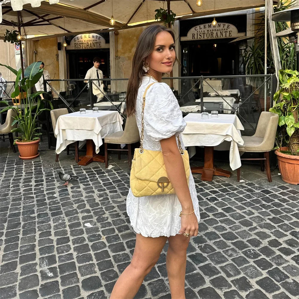 Ezara | Mckenna Embroidered Midi Dress