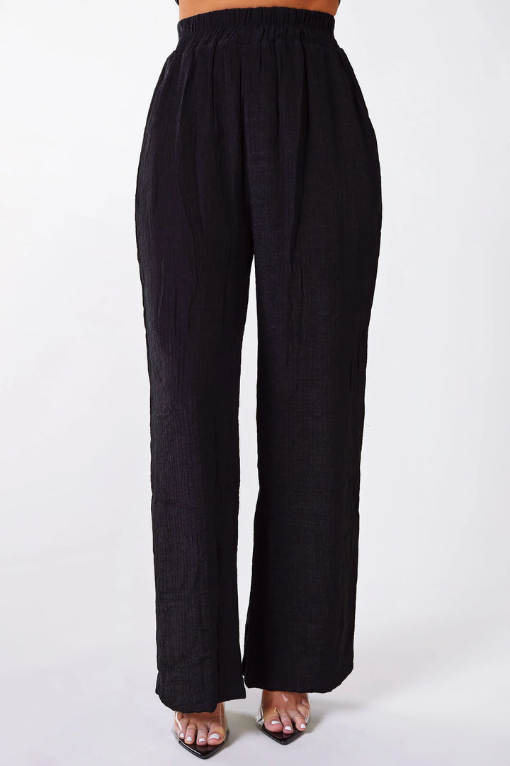 L&A | Aria Luxe Wide-Leg Pants