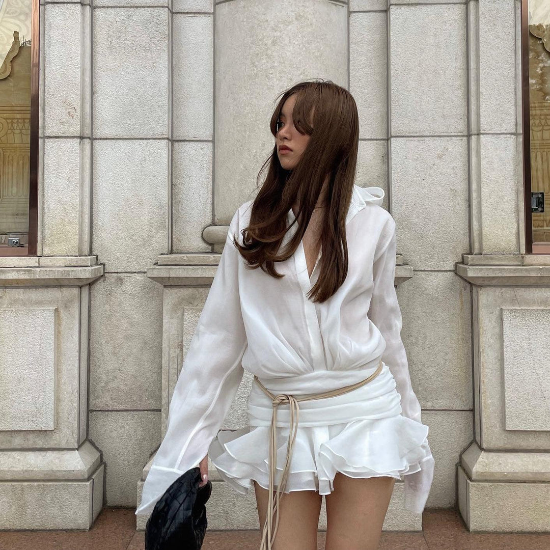 L&A | Brynlee Pleated Mini Dress