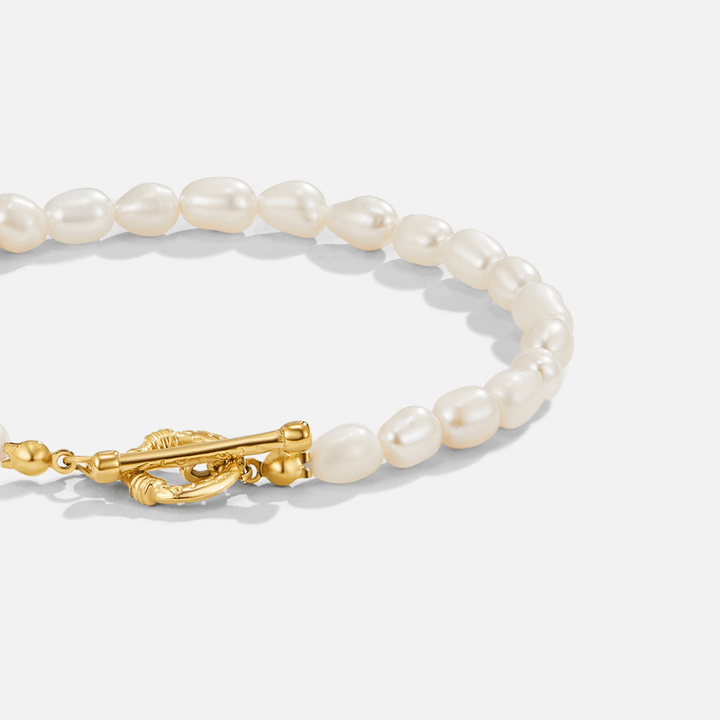 L&A | Selene Pearl Link Bracelet