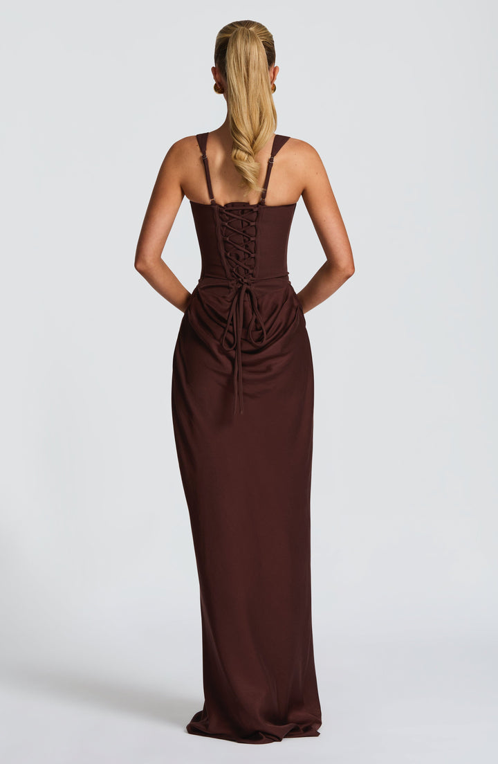 Ezara | Solène Sculpted Maxi Dress