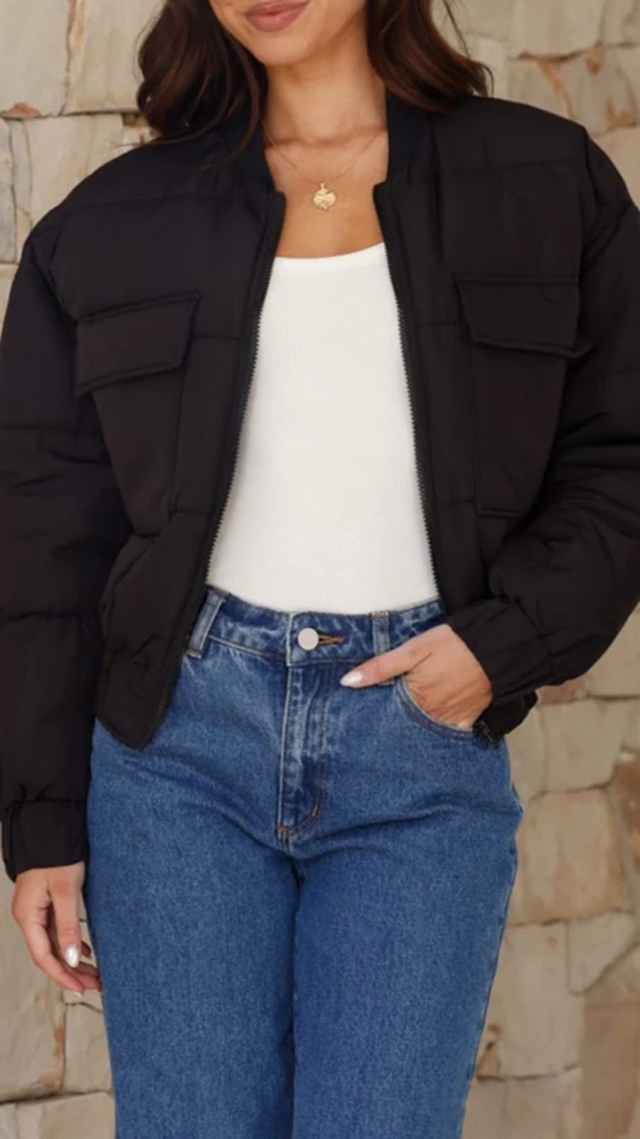 Ezara | Midnight Charm Coat