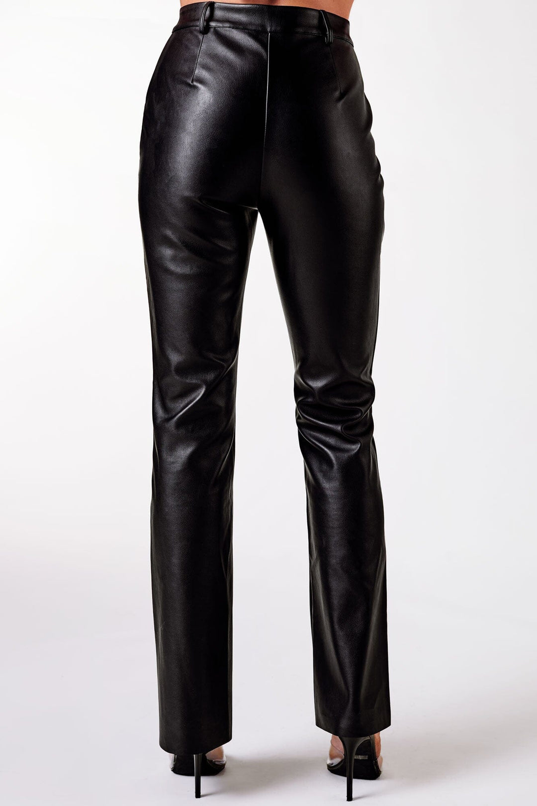 L&A | Aurora Luxe Slim Leather Pants