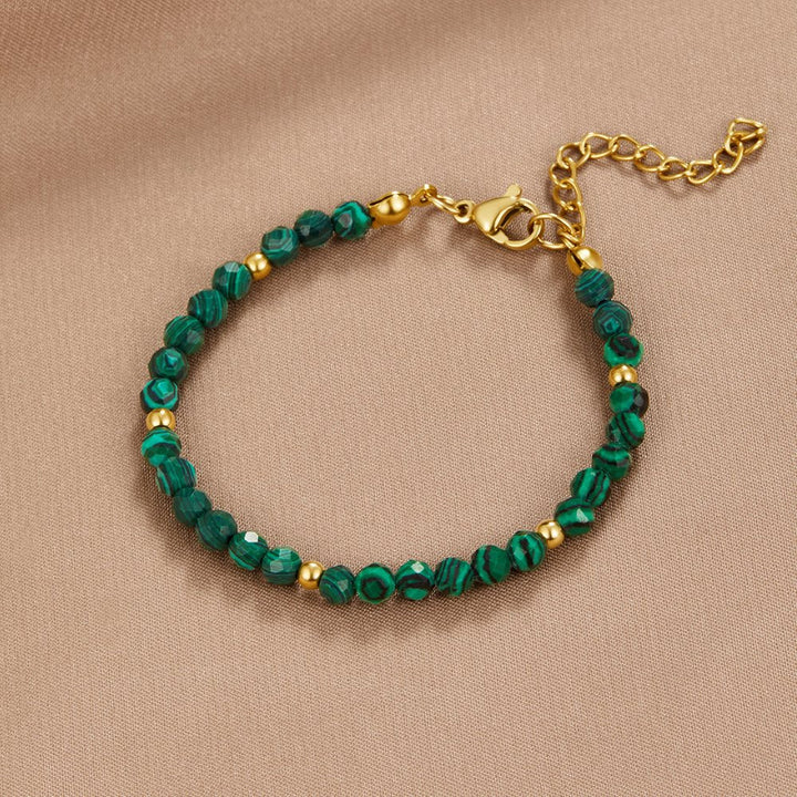 L&A | Verena Emerald Bead Bracelet