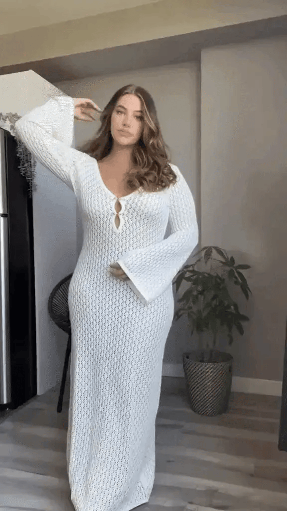 Ezara | Solara Crochet Maxi Dress