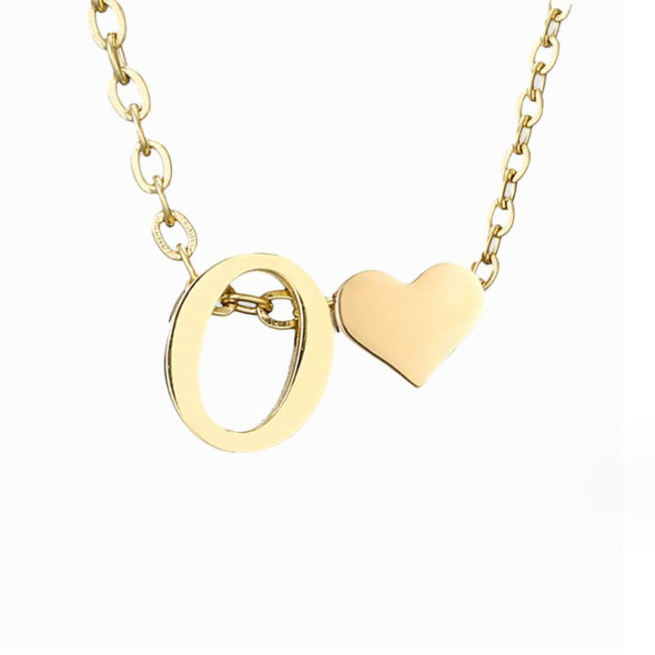 L&A | Forever Love Letter Gold Necklace