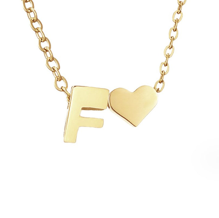 L&A | Forever Love Letter Gold Necklace