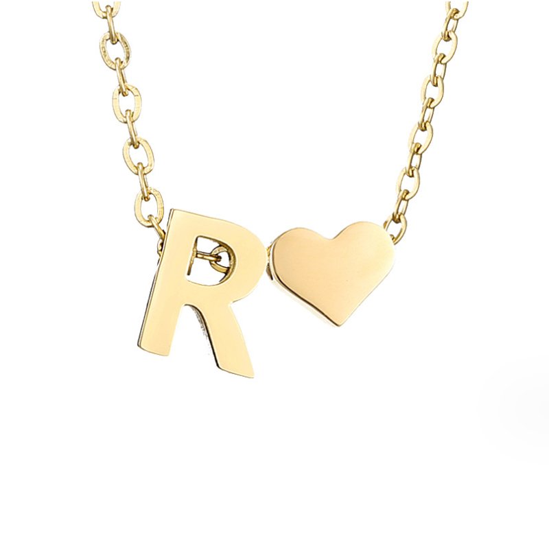 L&A | Forever Love Letter Gold Necklace