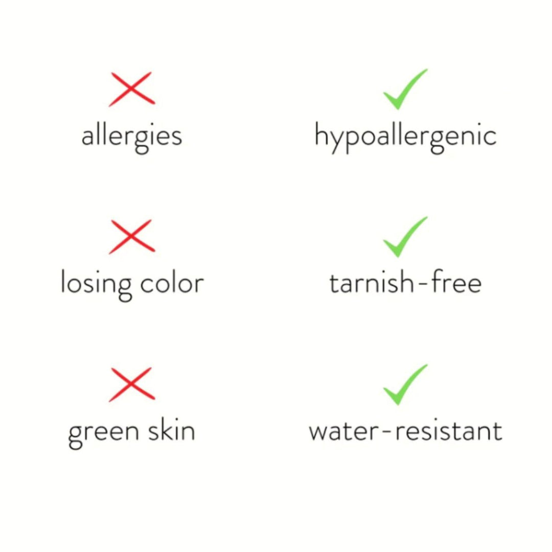 L&A | Gold Letter Heart Necklace