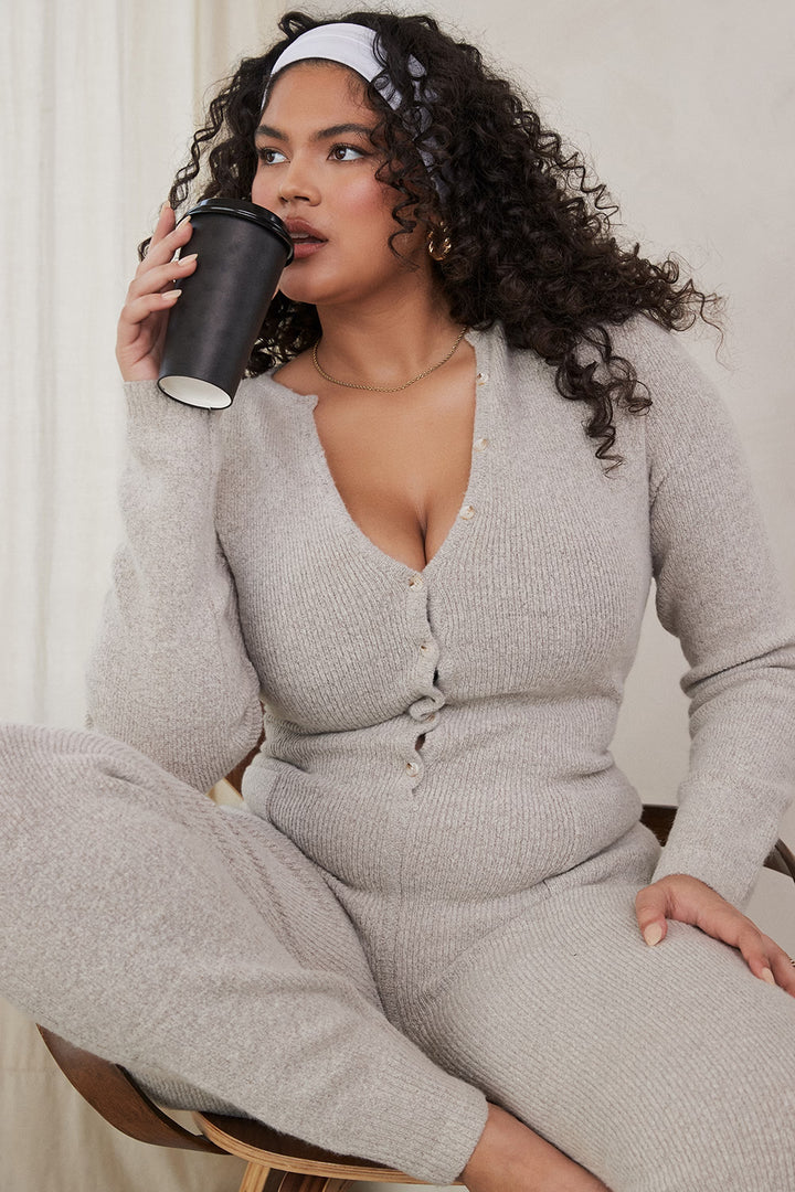 Ezara | Tigra Knit Loungewear Jumpsuit