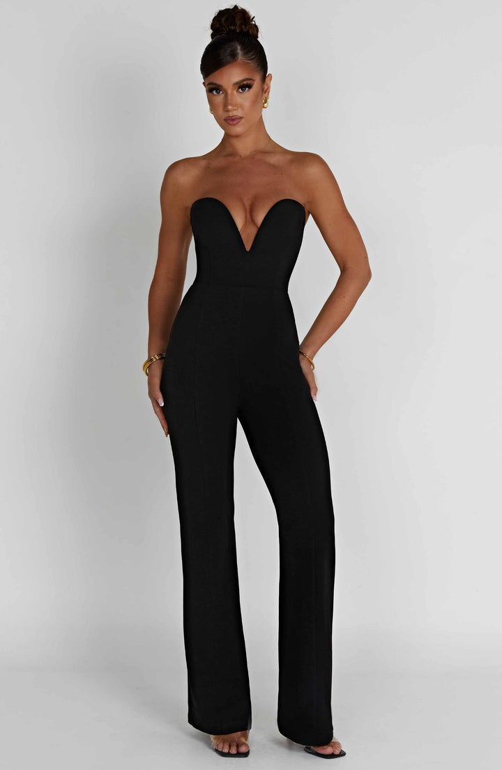 Ezara | Alarisse Crepe Jumpsuit