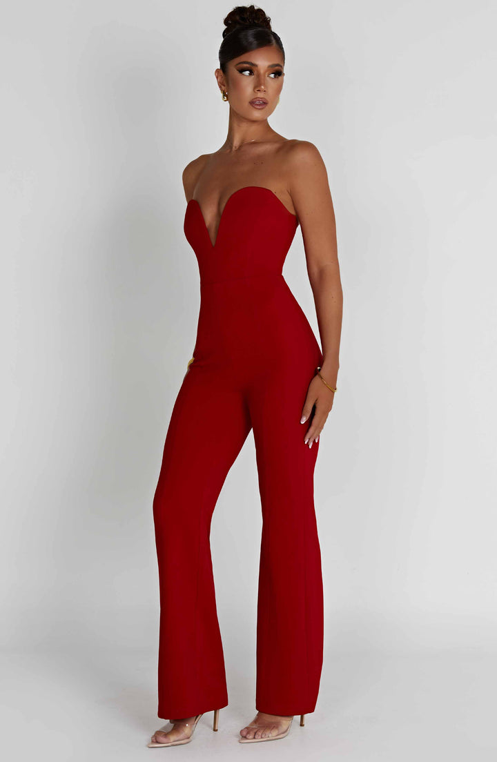 Ezara | Alarisse Crepe Jumpsuit