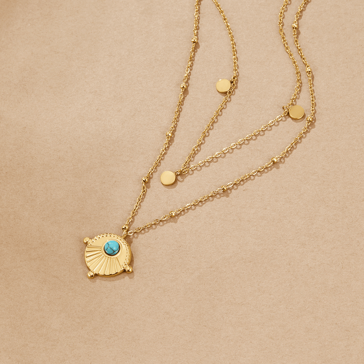 L&A | Layered Turquoise Necklace