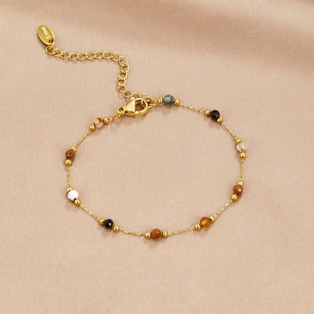 L&A | Celina Beaded Stone Bracelet