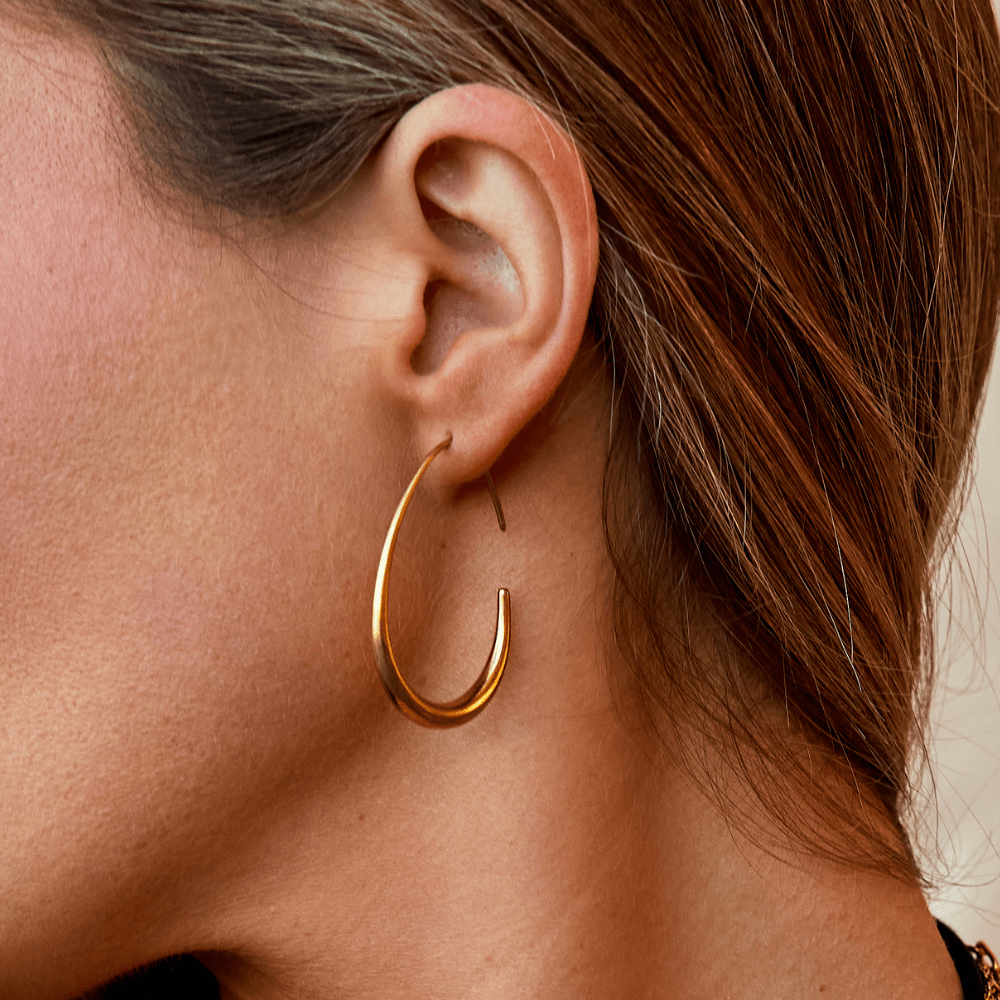 L&A | Valentina Gold Hoop Earrings