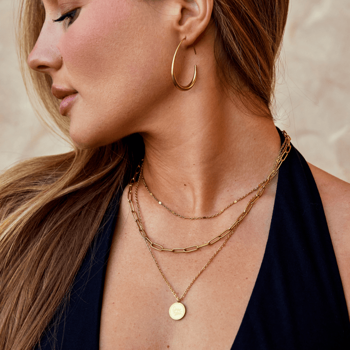 L&A | Valentina Gold Hoop Earrings