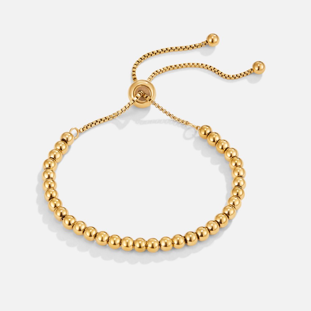 L&A | Selina Beaded Gold Bracelet