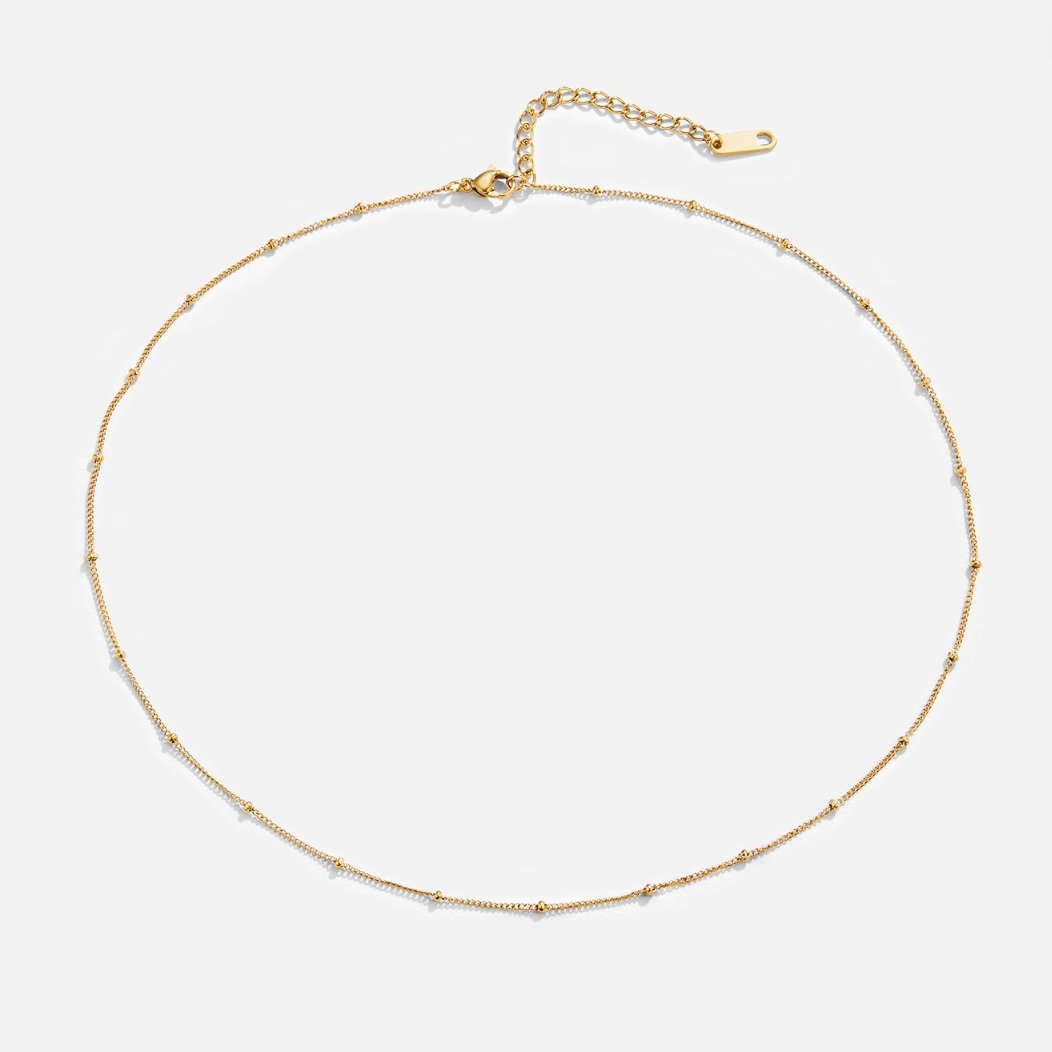 L&A | Soleil Beaded Gold Necklace
