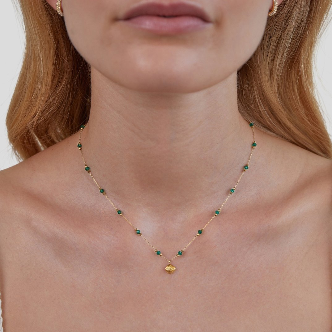 L&A | Ocean Lover Shell & Bead Necklace Set