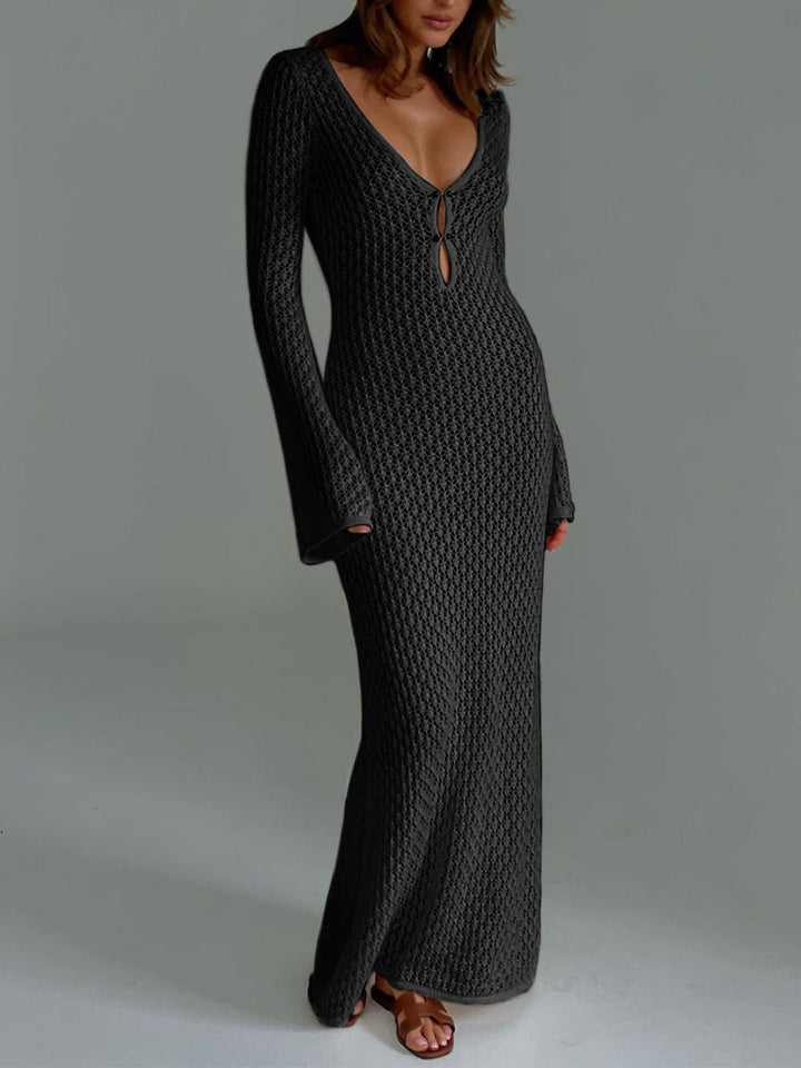 Ezara | Solara Crochet Maxi Dress