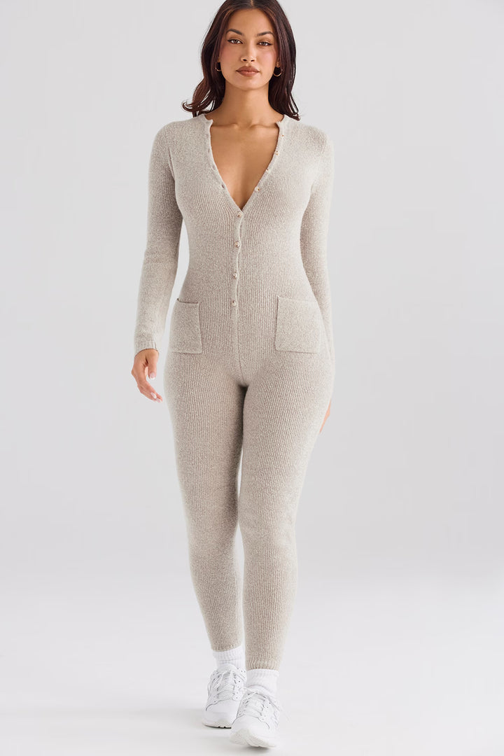 Ezara | Tigra Knit Loungewear Jumpsuit
