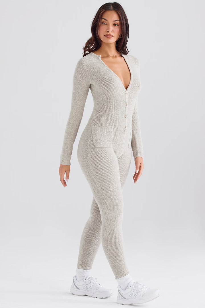 Ezara | Tigra Knit Loungewear Jumpsuit