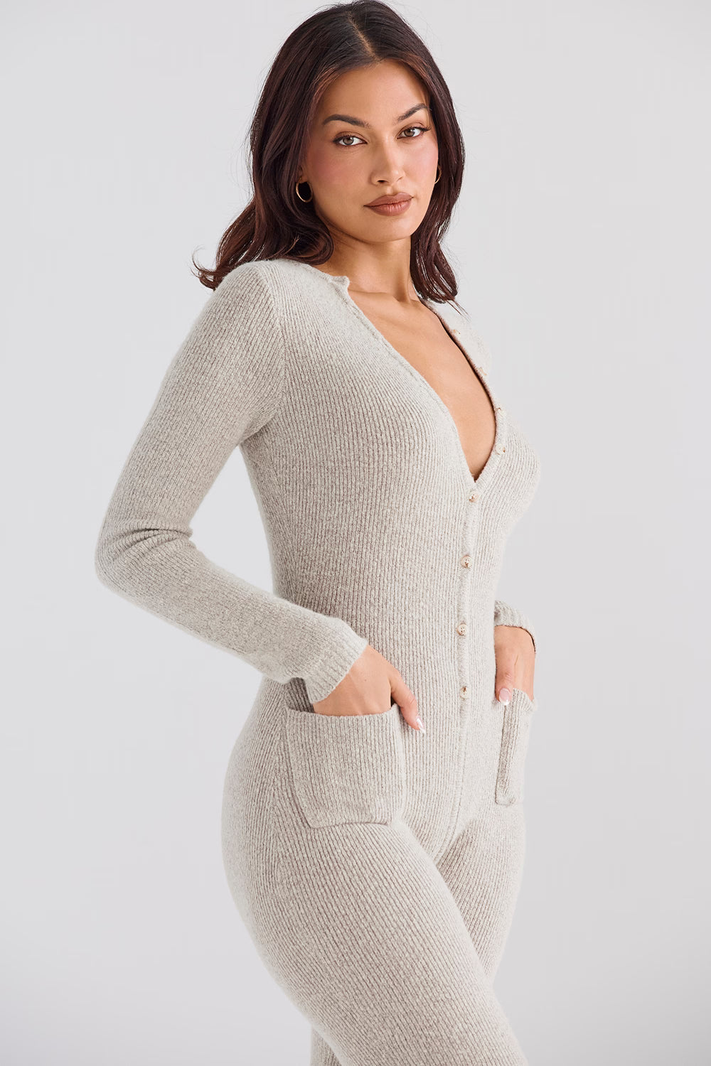 Ezara | Tigra Knit Loungewear Jumpsuit